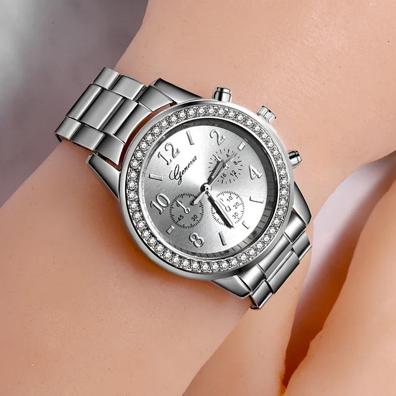 BrillaFemme™ RELOJ + PULCERA